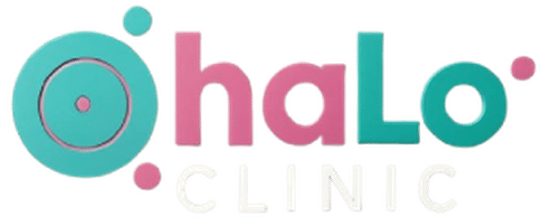 Halo Clinic – לוגו קליניקה מקצועית להסרת נקודות חן, שומות, סרחי עור וקסנטלזמה בלייזר