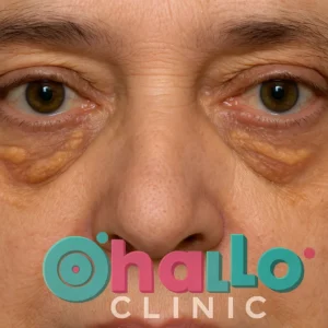 קסנטלזמה מתחת לעיניים – טיפול ב-Halo Clinic
