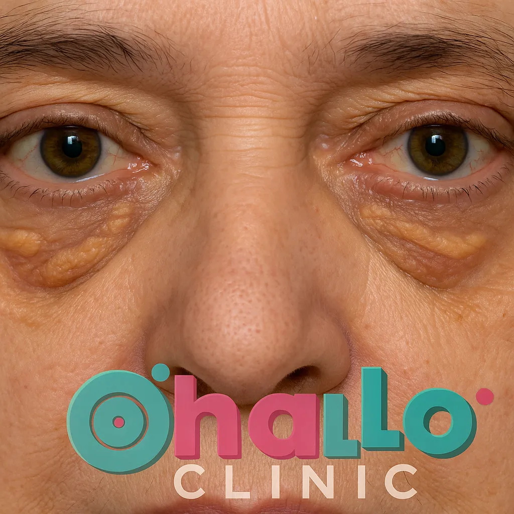 קסנטלזמה מתחת לעיניים – טיפול ב-Halo Clinic